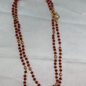 Red Beads Collections-24 inch