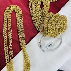 Impon chains without Polish-18 inch