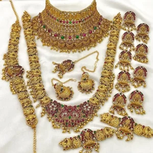 Ad bridal set and chokker test