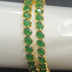 Impon stone bangles