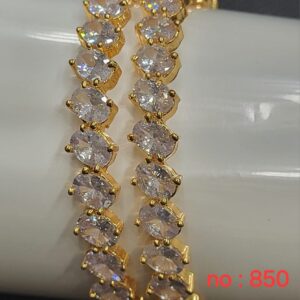 Impon stone bangles