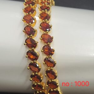 Impon stone bangles